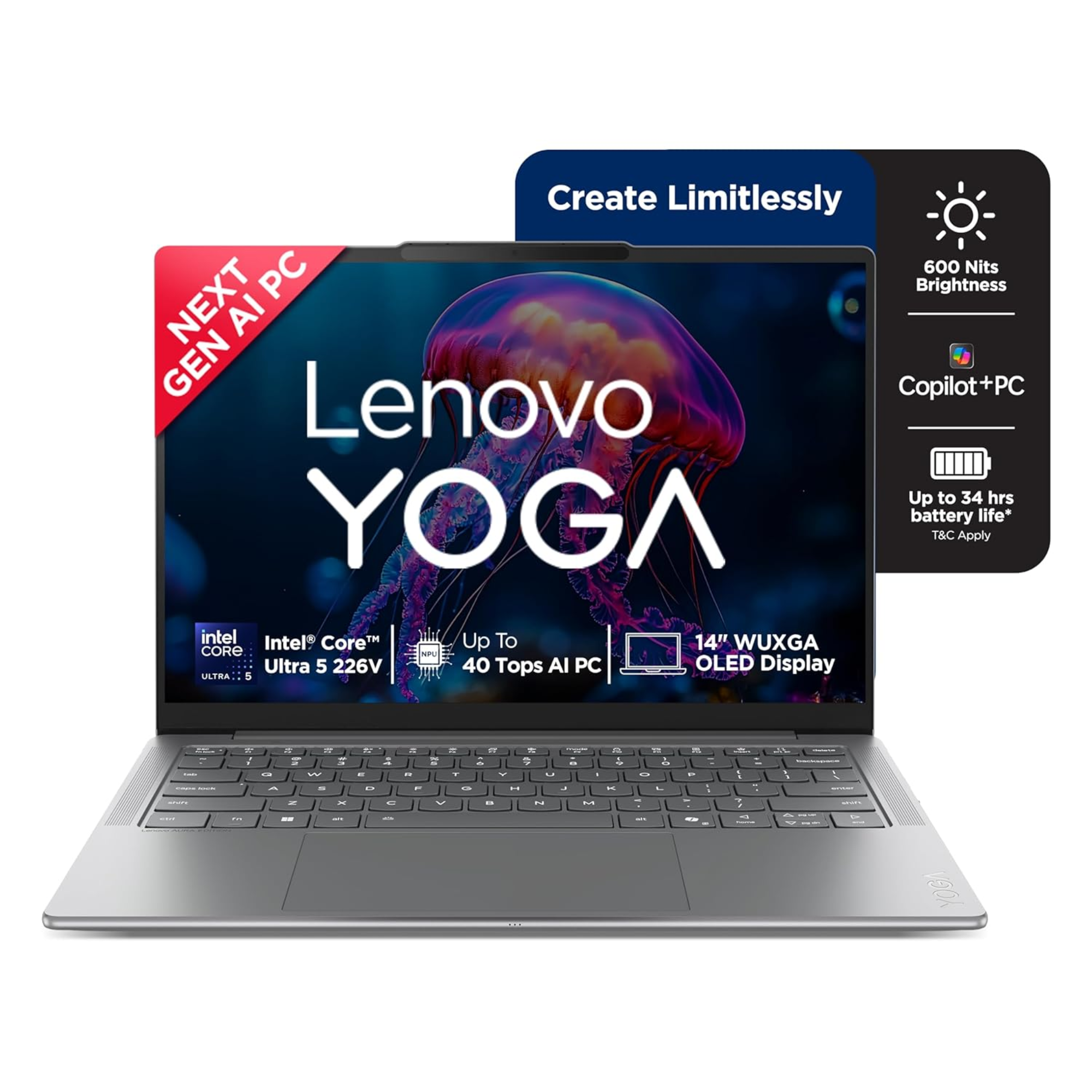 Lenovo Yoga Slim 7 Aura Edition Intel Core Ultra 5...
